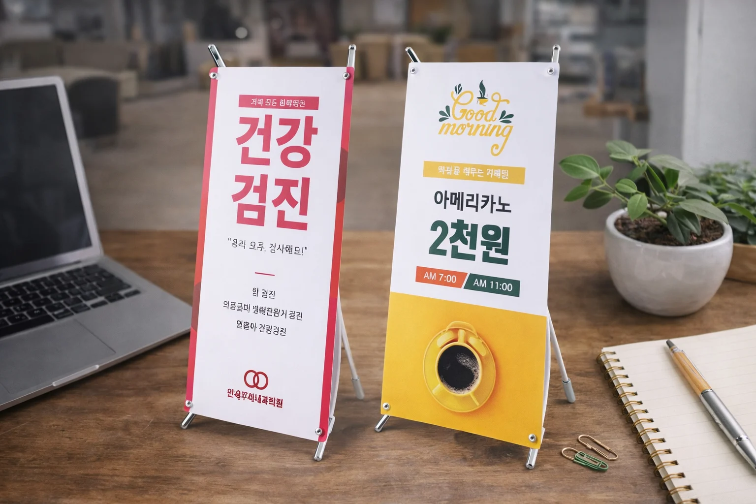 현수막/배너 제작 사례